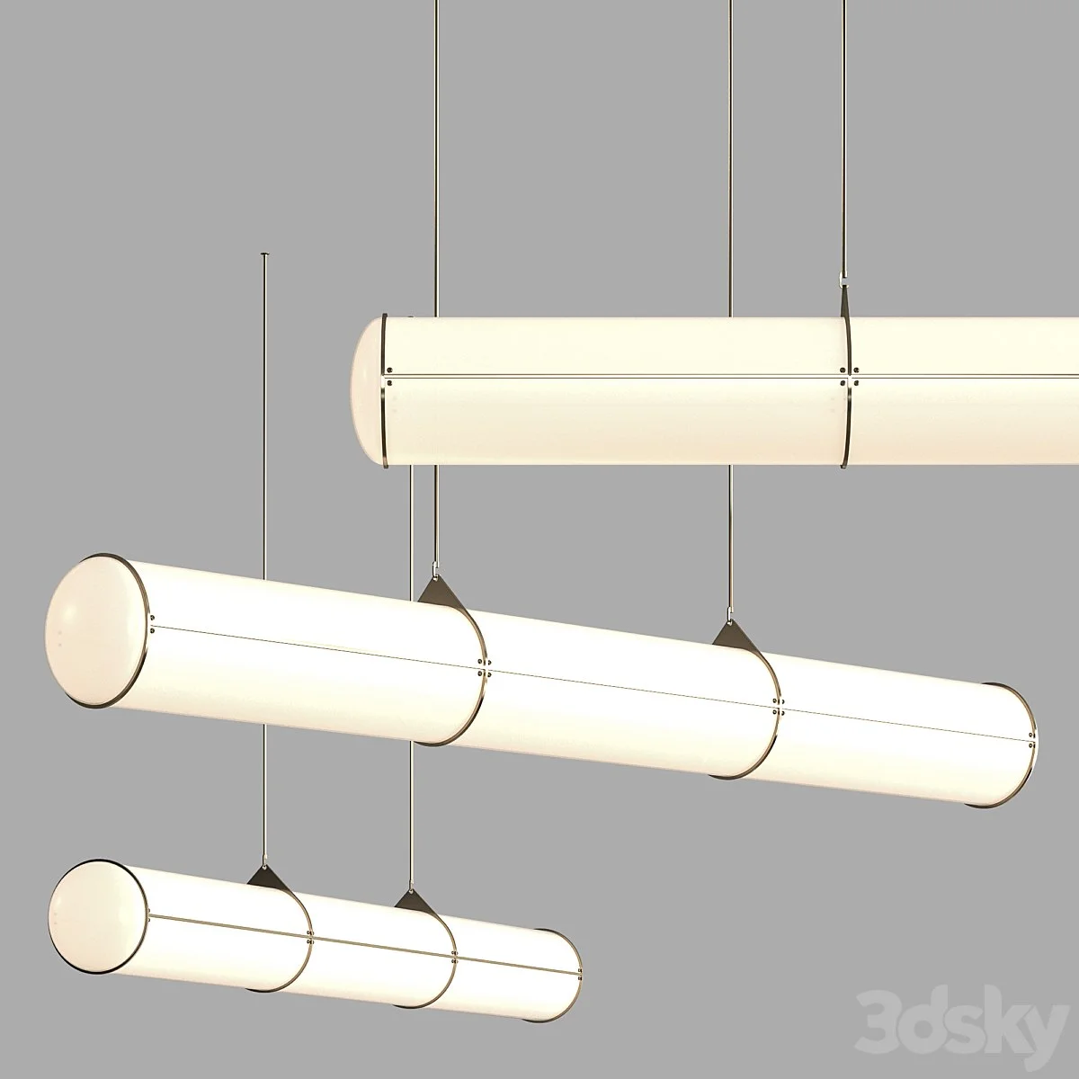 Roll & Hill Endless Straight Suspended Lamp